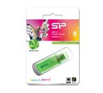 Silicon Power 8GB Helios 101 lecteur USB flash 8 Go USB Type-A 2.0 Vert