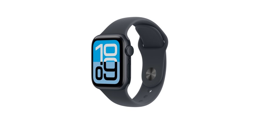 Apple Watch SE (3nd generation) OLED 40 mm Numérique 324 x 394 pixels Écran tactile Noir Wifi GPS (satellite)