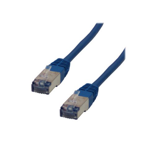 MCL FTP5E-0.15M/B câble de réseau Bleu 0,15 m Cat5e F/UTP (FTP)