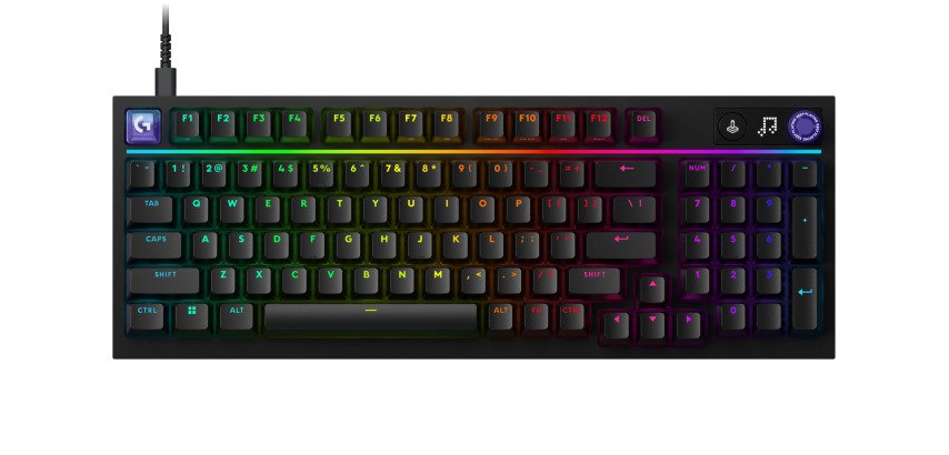 Logitech G G316 X 98 clavier Gaming USB AZERTY Français Noir