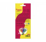 Crayon couleur jovi woodless triangulaire mine resistante  haut pouvoir couvrant inodore couleurs vives etui 12 unites