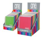 Maxiquaderno One Color PP - A4 - 5mm - 80+1 fogli - 80 gr - s/fori - spiralato - Blasetti