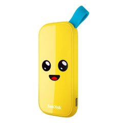 SanDisk SDSSDE30-2T00-G25F lecteur à circuits intégrés externe 2 To USB Type-C 3.2 Gen 2 (3.1 Gen 2) Jaune