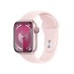 APPLE Montre connectée Watch 9 Alu 41mm Cellular Rose/Bracelet Sport S/M