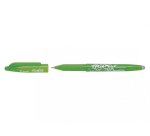 Roller pilot frixion ball écriture moyenne 0.5mm encre effaçable grip préhension rechargeable gomme sertie vert pomme