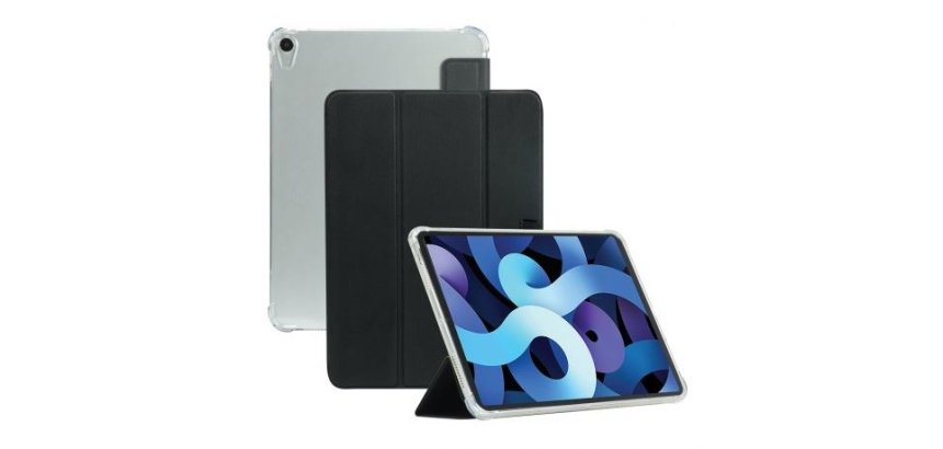 Mobilis Edge 27,7 cm (10.9") Folio Negro, Transparente