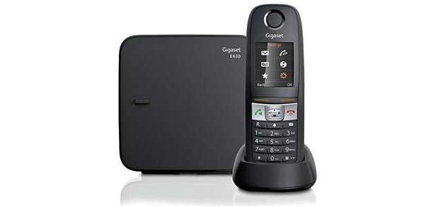 Gigaset E630 Telefono DECT Identificatore di chiamata Nero