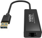 Vision TC-USBETH/BL carte réseau Ethernet