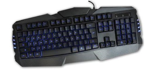 MCL ACK-647 clavier Universel USB AZERTY Français Noir