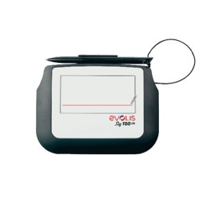 Evolis Sig100 Lite 10,2 cm (4") Noir, Blanc