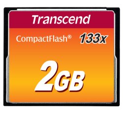Transcend TS2GCF133 memoria flash 2 GB CompactFlash MLC
