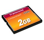 Transcend TS2GCF133 mémoire flash 2 Go CompactFlash MLC