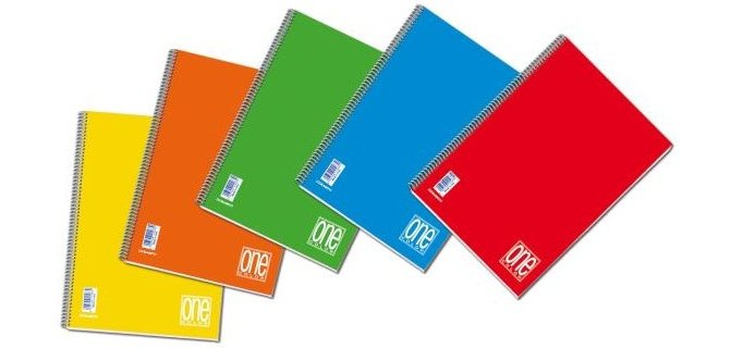 Blasetti One Color writing notebook A5 60 sheets Multicolour