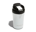 Muitomas WBOTTLETH350WH tazza da viaggio 350 ml Nero, Bianco Acciaio inox