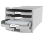 HAN 1013-11 vassoio da scrivania Polistirolo Grigio