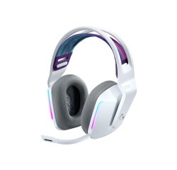 Logitech G 981-000883 auricular y casco Auriculares Inalámbrico Diadema Juego Blanco