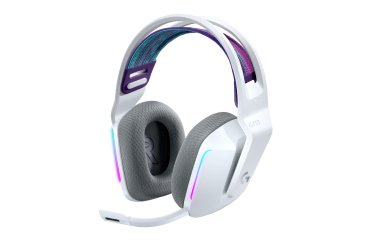 Logitech G 981-000883 auricular y casco Auriculares Inalámbrico Diadema Juego Blanco