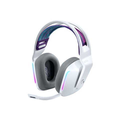 Logitech G 981-000883 auricular y casco Auriculares Inalámbrico Diadema Juego Blanco