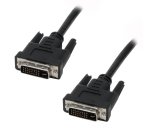 MCL Cable DVI-I Male/Male Dual Link 2m câble DVI Noir
