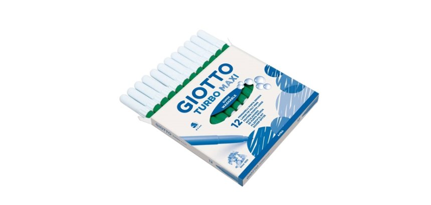 Giotto F456020 evidenziatore 12 pz Verde