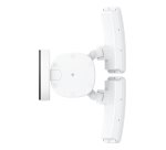 Eufy Security Floodlight Camera E340 con cable, giro de 360° e inclinación, grabación ininterrumpida, Wi-Fi de doble banda, 2000 lúmenes, activada por movimiento, cámara doble, compatible con HomeBase 3, almacenamiento local, sin cuota mensual
