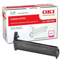 Tambour oki c5650 couleur magenta 20000 oag