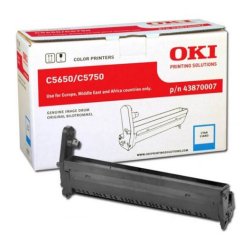 Tambour oki c5650 couleur cyan 20000 pag