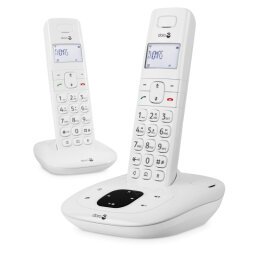 Doro Comfort 1015 Duo Téléphone DECT Identification de l'appelant Blanc