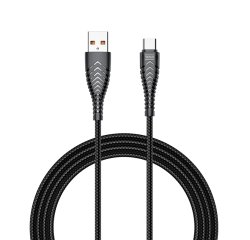 VEGER VG-V104 cable USB USB 2.0 1,2 m USB C Negro