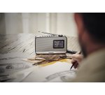 Panasonic RF-D15 Portátil Digital Negro, Plata