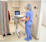 Ergotron StyleView EMR Laptop Cart Blanc Ordinateur portable Panier multimédia