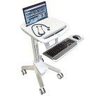 Ergotron StyleView EMR Laptop Cart Blanc Ordinateur portable Panier multimédia