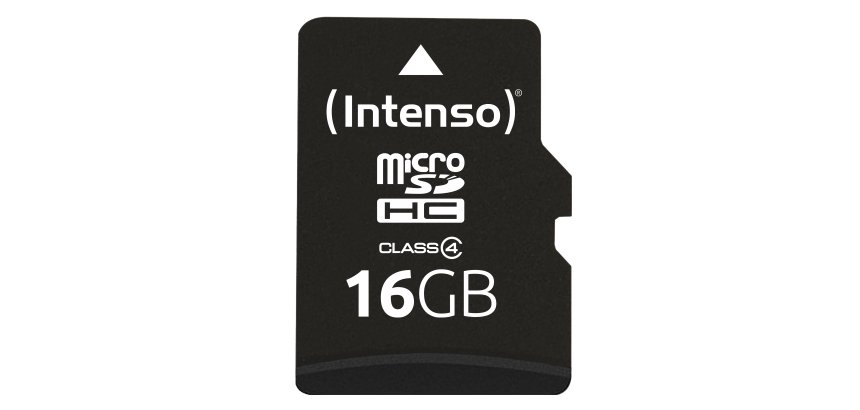Intenso 3403470 flashgeheugen 16 GB MicroSDHC Klasse 4