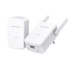 Mercusys MP510 KIT Adaptateur réseau CPL 1000 Mbit/s Ethernet/LAN Wifi Blanc 2 pièce(s)