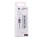 T'nB HUBSLIM4 USB 2.0 480 Mbit/s Blanc