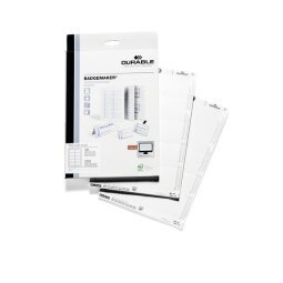 Boîte 200 Etiquettes Badgemaker pour badges L90 x H54 mm - Blanc
