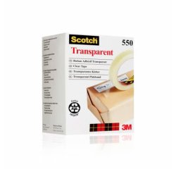 Scotch 7100194347 nastro sigillante Trasparente 66 m