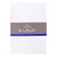 Paquet de 25 enveloppes gommées format C6 11,4X16,2cm. Coloris Extra Blanc
