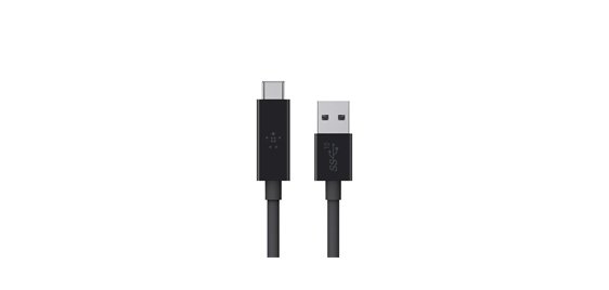 Belkin USB-A - USB-C, 0.9m cable USB USB 3.2 Gen 2 (3.1 Gen 2) 0,9 m USB A USB C 10 Gbit/s Negro