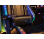 The G-Lab K-SEAT ELECTRON EX Silla para videojuegos universal Asiento acolchado Negro