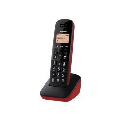 Panasonic KX-TGB610JTR telephone Analog/DECT telephone Caller ID Black, Red