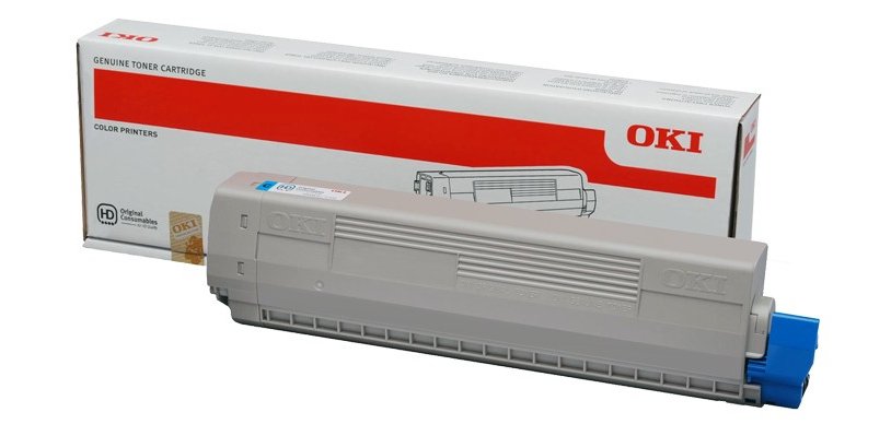 OKI - cyan - original - toner cartridge