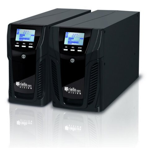 Riello VST 800 sistema de alimentación ininterrumpida (UPS) Línea interactiva 0,8 kVA 640 W 4 salidas AC