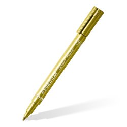 Marqueur staedtler corps metallique 8323 pointe ogive  2,7mm trace 1 a 2mm