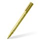 Marqueur staedtler corps metallique 8323 pointe ogive  2,7mm trace 1 a 2mm