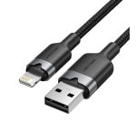 Vention LANBH cable de conector Lightning 2 m Negro