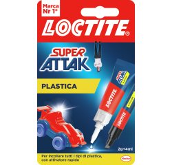 Loctite Super Attak Plastic 2g+4ml