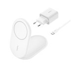 Belkin BoostCharge Casques, Smartphone Blanc USB Recharge sans fil Charge rapide Intérieure