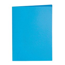 Sous-chemise liderpapel papier cartonné 180g 310x230mm document a4 210x297mm coloris coloris bleu ciel