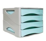 ARDA 15P4PPASBL desk drawer organizer Plastic Blue, Grey